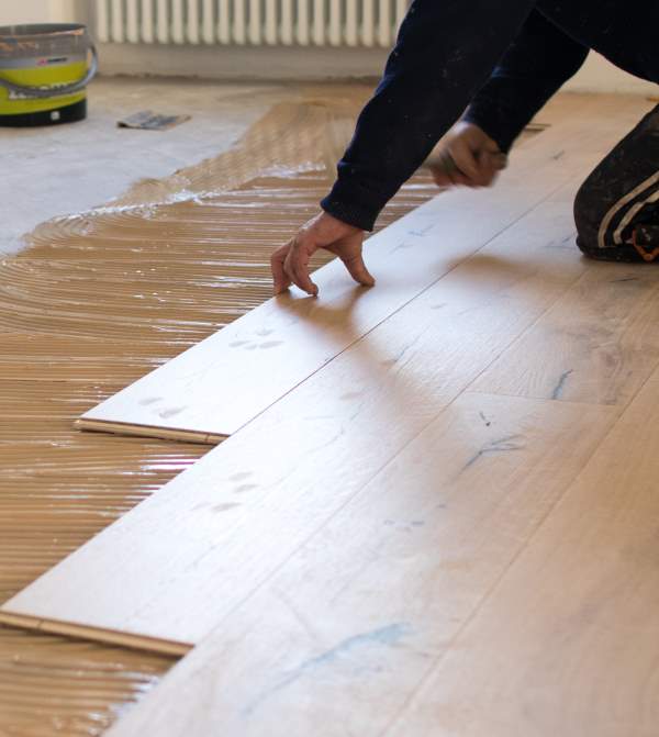 Hardwood floor installation Montreal